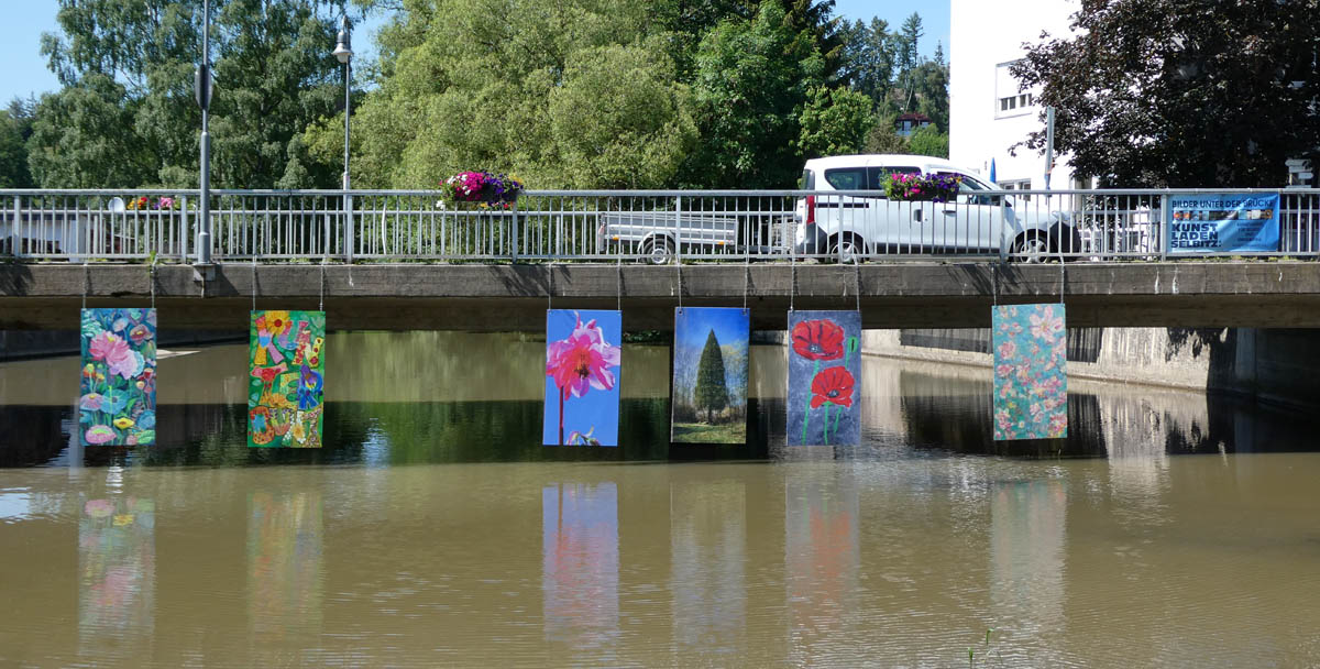 Bilder unter der Br&uuml;cke